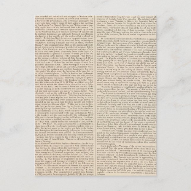 Värmefördelningen över buken fortsatte vykort (Framsida)