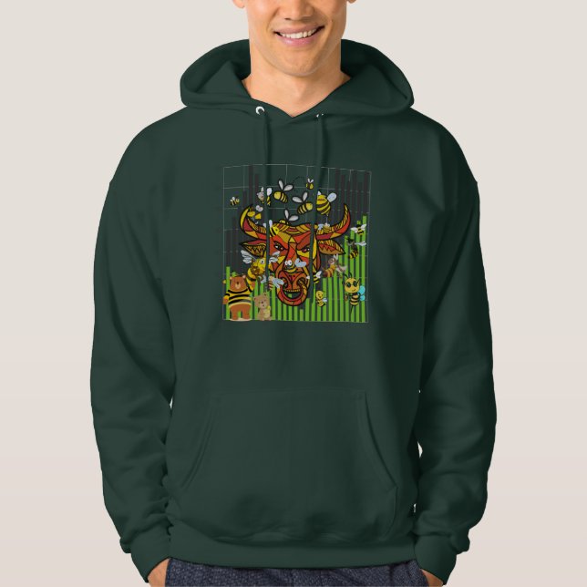 Värmekraft, demokratisering av lagrar-marknaden hoodie (Framsida)