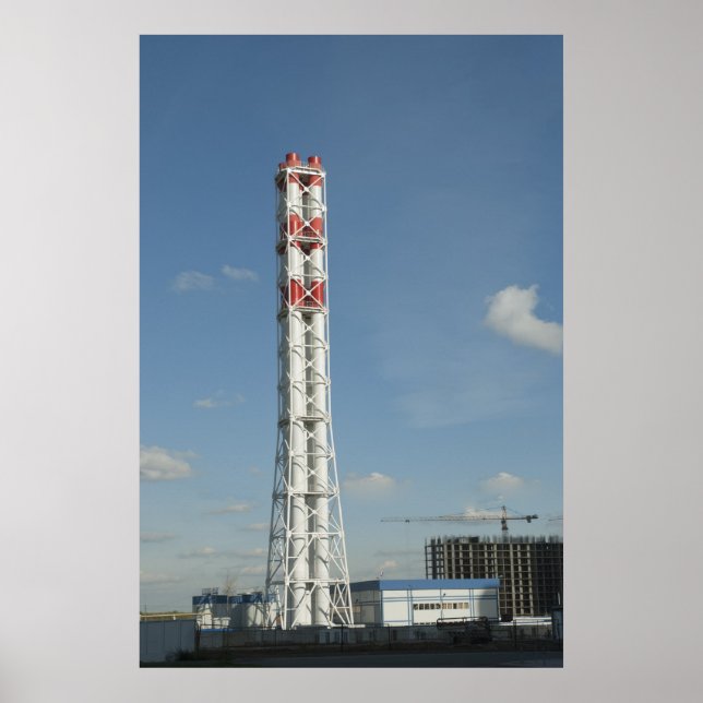 Värmekraft station poster (Framsidan)