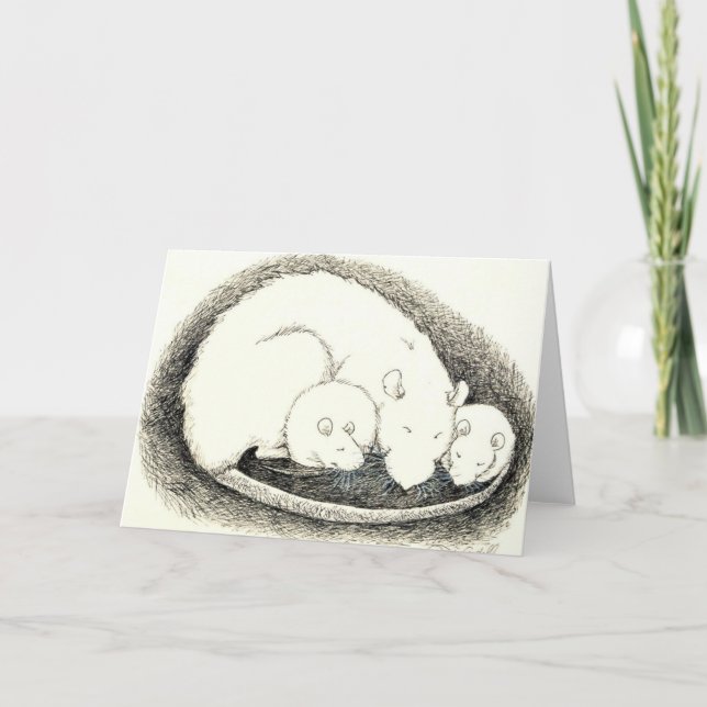 Värmen av vänner kort (Framsida)