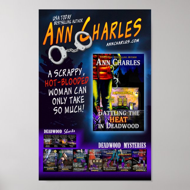 Värmen i Deadwood poster ~Ann Charles (Framsidan)