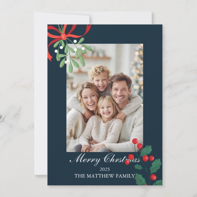 Varmfamiljens God jul-kort Inbjudningar (Framsida)