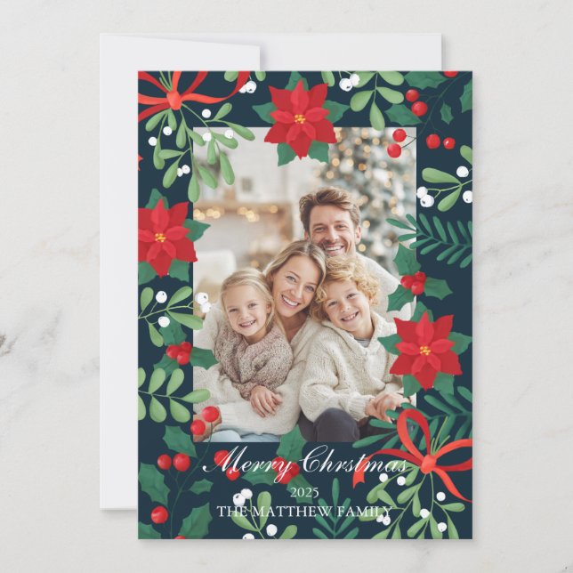 Varmfamiljens God jul-kort Inbjudningar (Framsida)
