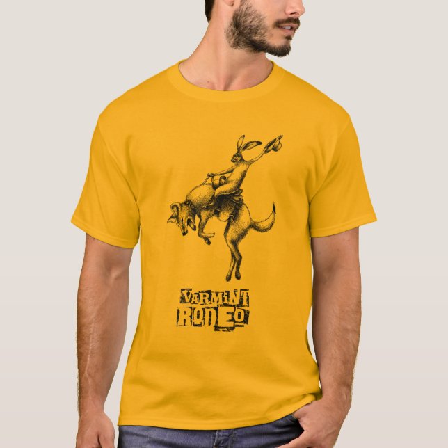 Varmint Rodeot-skjorta Tröja (Framsida)