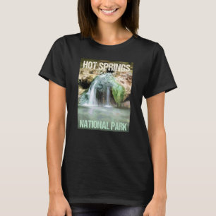 Varmkällor Nationalpark Arkansas Affischdesign T Shirt