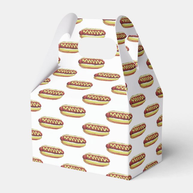 VARMKORV FOODIE VECTOR DESIGN PRESENTASKAR (Framsidan Sidan)