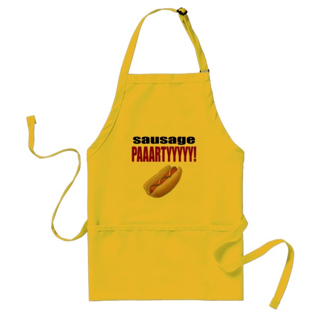varmkorv förkläde (Framsidan)