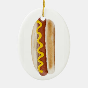 Varmkorv Julgransprydnad Keramik