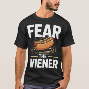 Varmkorv Ketchup Korv Varmkorv Ätande Snabbt T Shirt