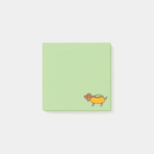 Varmkorv Liten Röst Post-It-lappar Post-it Block