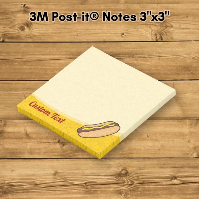 Varmkorv Post-it Block (Skapare uppladdad)