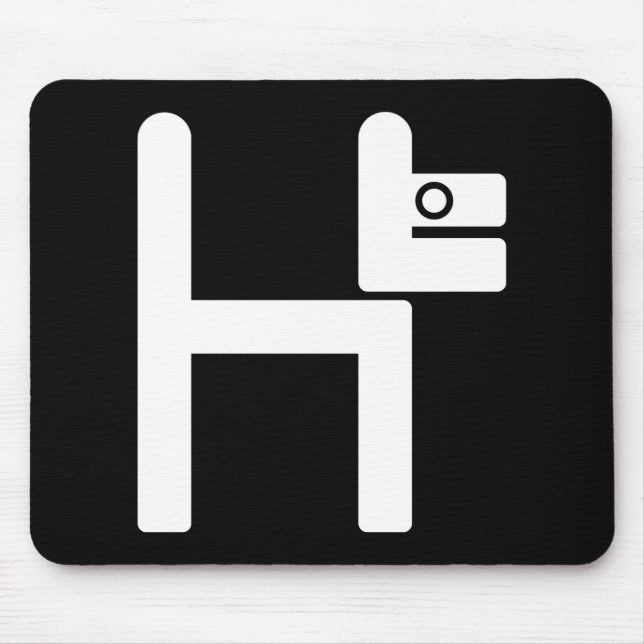 "Varmkorv" pussel Mousepad Musmatta (Framsidan)