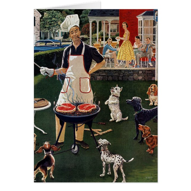 Varmkorvar Hälsningskort (Framsidan)