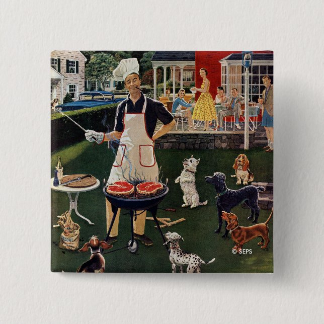 Varmkorvar Knapp (Framsida)