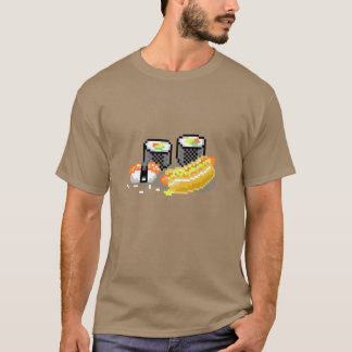 Varmkorvar och Sushi T-shirt