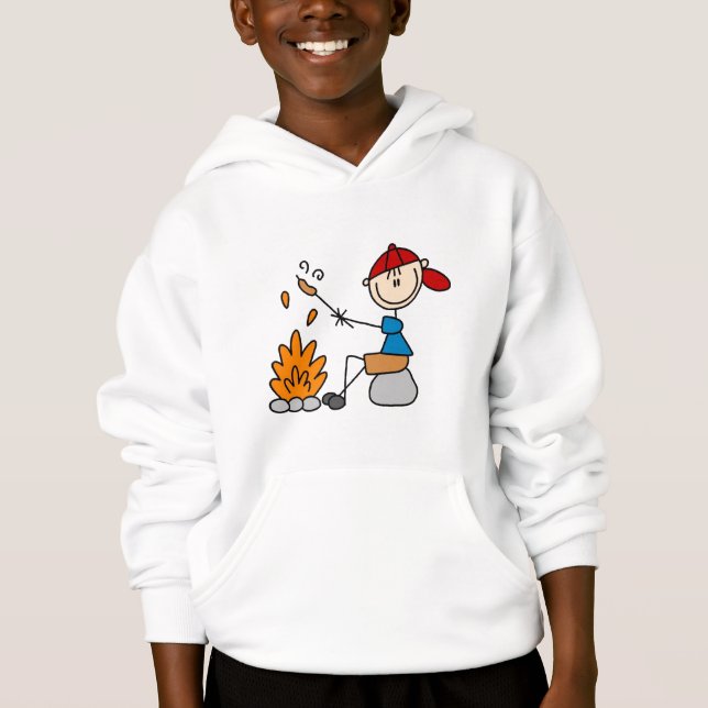 VarmkorvTshirts och gåvor för campare stekheta T-shirt (Framsida)