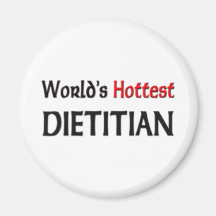 Varmmast Dietitian för världar Magnet