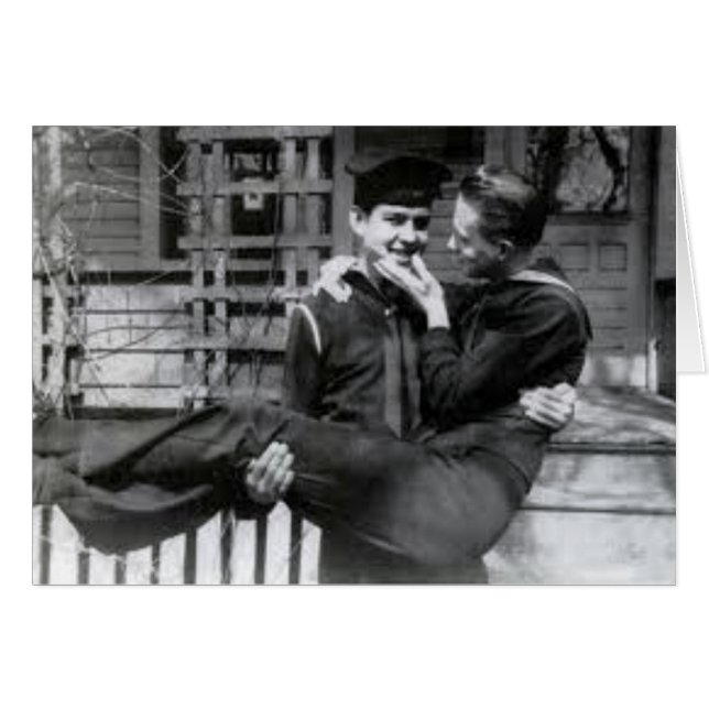 Varmmast snygg man på planet! Time för OBS Kort (Framsidan Horizontal)