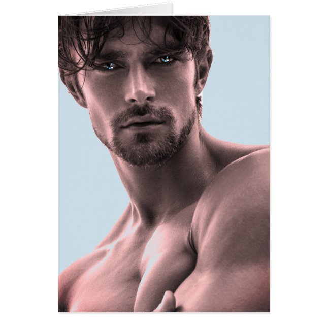 Varmmast snygg man på planet! Time för OBS Kort (Framsidan)