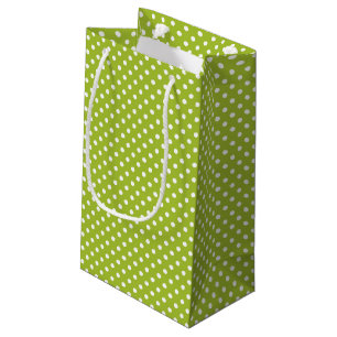 Vårmönster med vitpolka dots