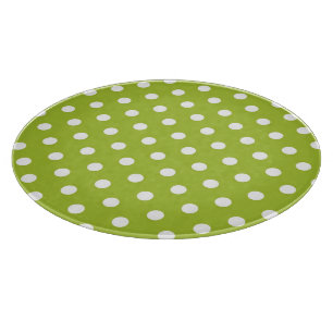Vårmönster med vitpolka dots