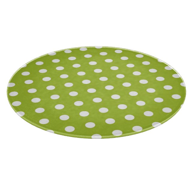 Vårmönster med vitpolka dots (Hörn)