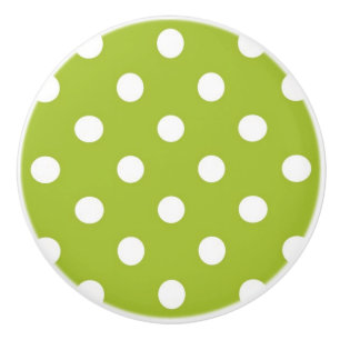 Vårmönster med vitpolka dots knopp
