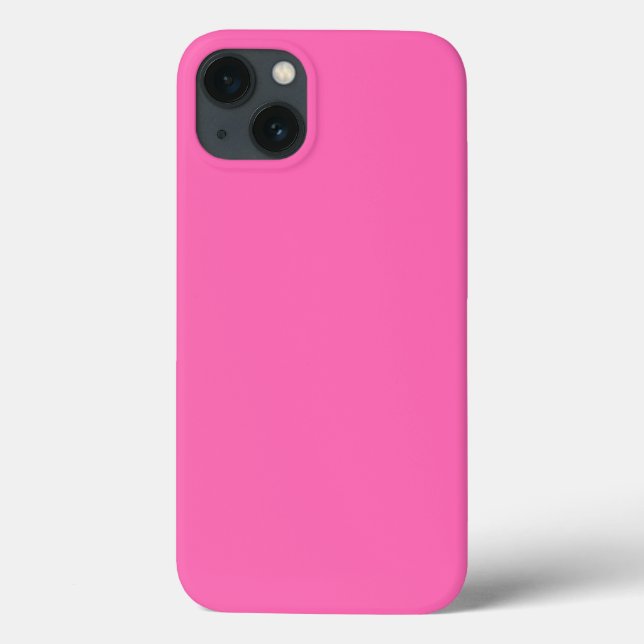 Varmrosa iPhone 13-fodral (Baksida)