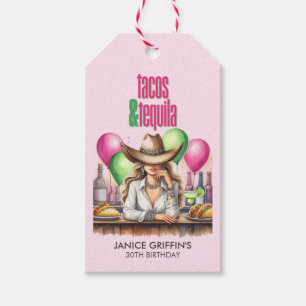 Varmrosa tacos födelsedags möhippa bröllopsfest presentetikett