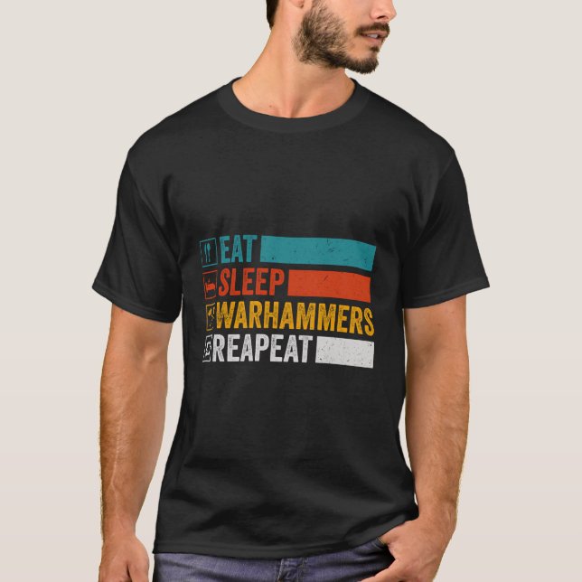 Varmsläckare i viloläge Upprepa lusens retro Vide T Shirt (Framsida)