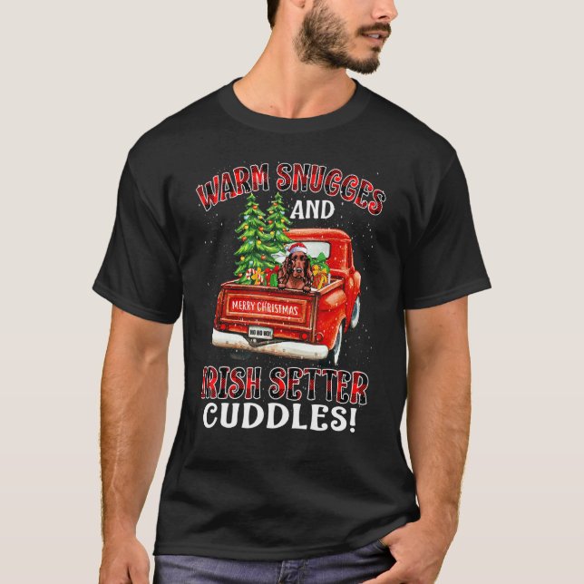 Varmslangar och irländska solkragar Lastbil Träd T Shirt (Framsida)