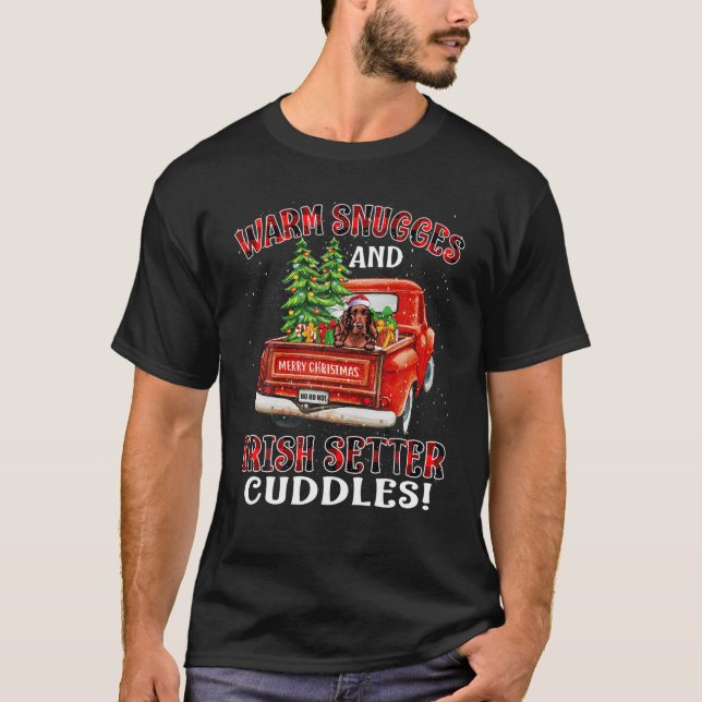 Varmslangar och irländska solkragar Lastbil Träd T Shirt (Framsida)