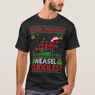 Varmslangar och Weasel Cuddles Ugly Weasel Chris T Shirt