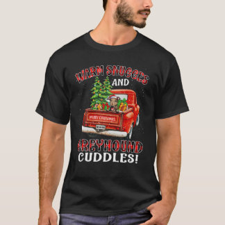 Varmslingor och granulatklumpar (Greyhound Cuddles T Shirt