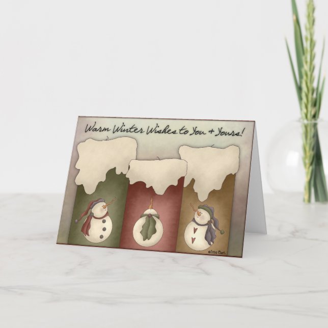 Varmsljus, Önskemål, blankt kort (Framsida)