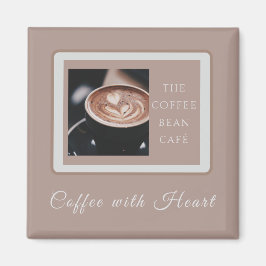 Varmt Artisan-kaffeshopsföretagets varumärke Magnet