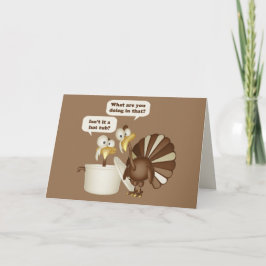 Varmt badkarskalkon helgkort