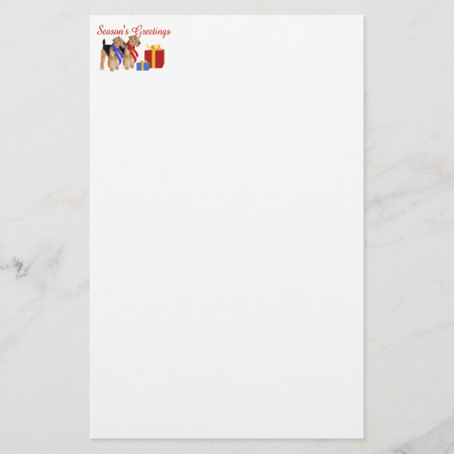 Varmt halsdukar brevpapper (Framsida)