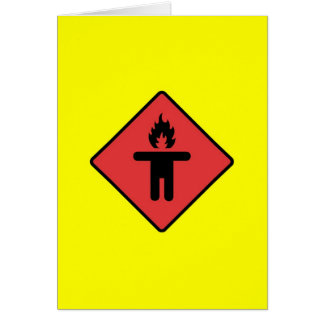 VARMT HUVUD HÄLSNINGSKORT