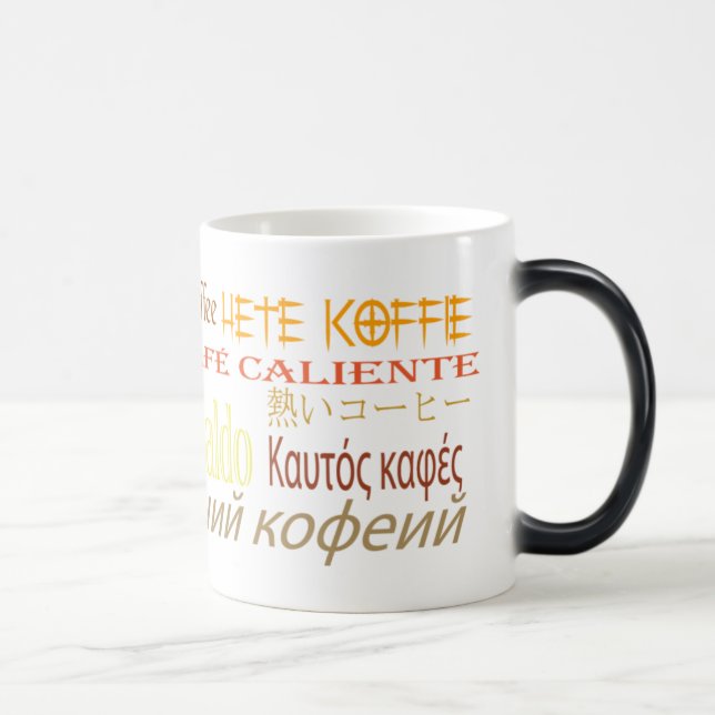 Varmt kaffe! magisk mugg (Höger)