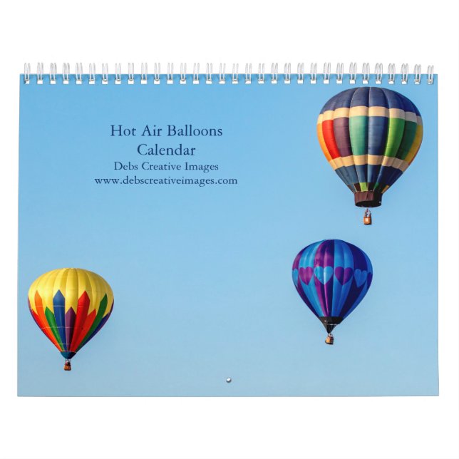 Varmt Luftballong 2026 Kalender (Omslag)