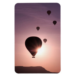 Varmt luftballong i Goreme Magnet