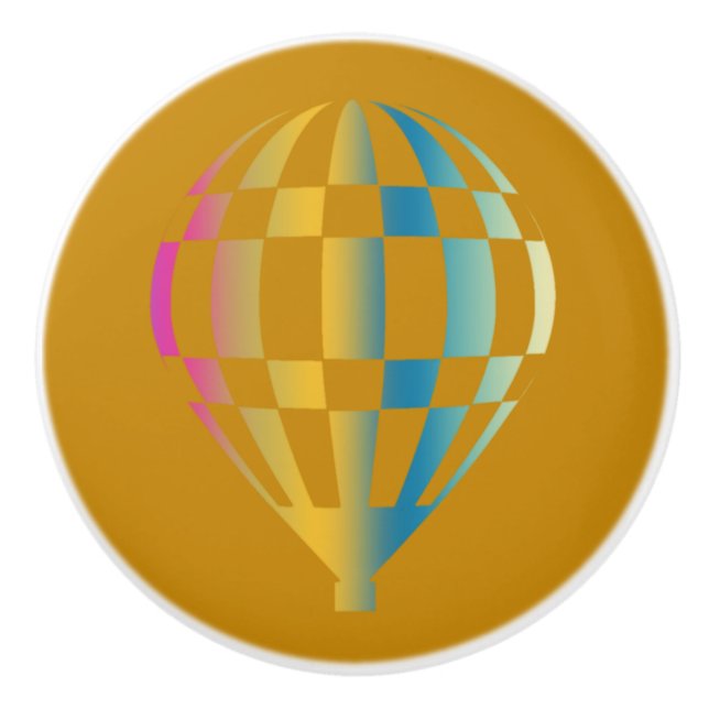 Varmt luftballong knopp (Framsidan)
