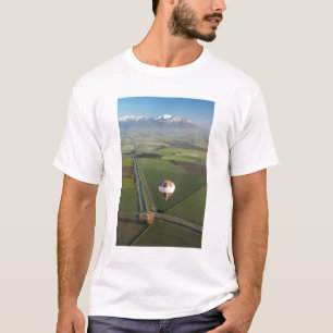 Varmt luftballong, nära Methven, Canterbury Tee