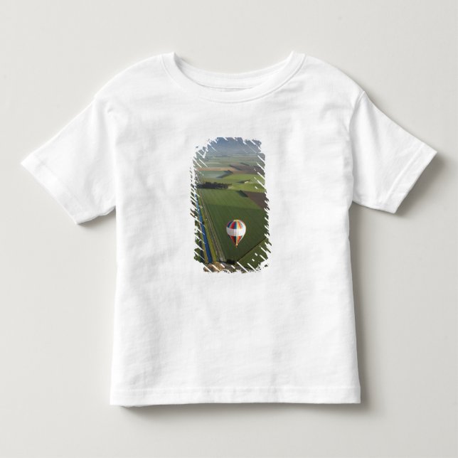 Varmt luftballong, nära Methven, Canterbury Tee Shirt (Framsida)