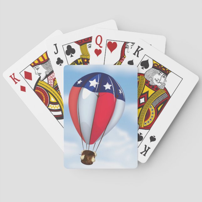 Varmt luftballonger spel kort (Baksidan)