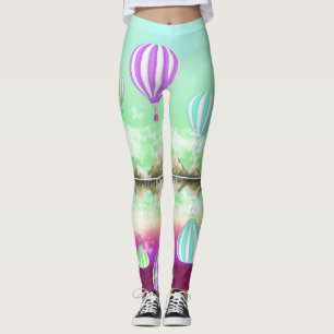 Varmt luftballongslinser leggings
