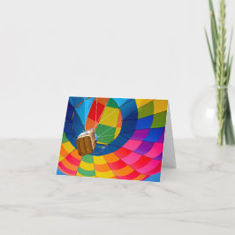 Varmt Luftballongsspektakel Kort