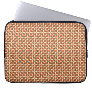 Varmt Mid-Century Retro Boomerang Atomdriven Laptop Fodral