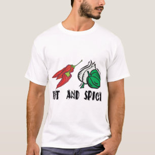 Varmt och kryddigt tee shirt